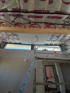 Renovation isnstallation plafond interieur SARL emmanuel michel devillers landresse
